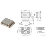 XRCGB27M120F2P00R0晶振編碼,村田Murata晶振,XRCGB無源晶振